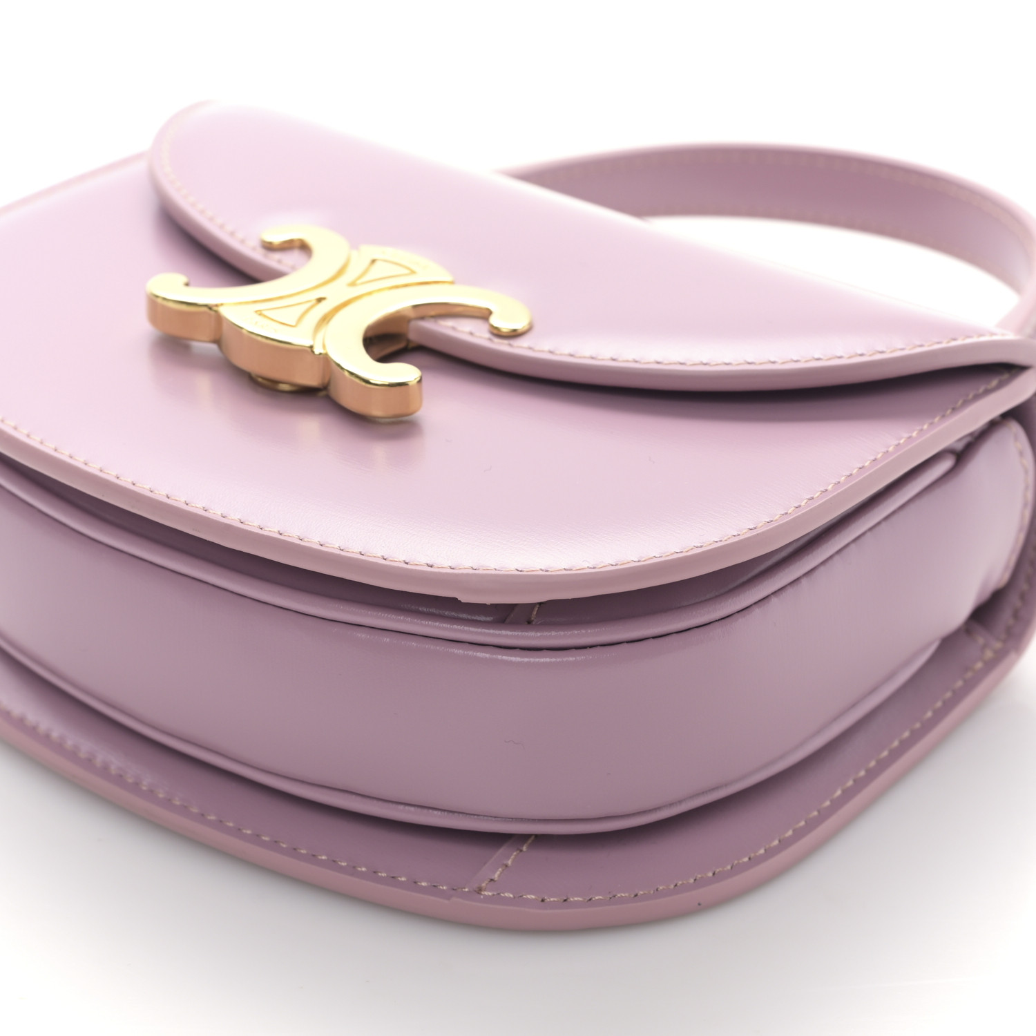 【限定数量】 Celine Mini Besace Clea in Shiny Calfskin Petal MINI BESACE CLEA in SHINY CALFSKIN - PETAL | CELINE
