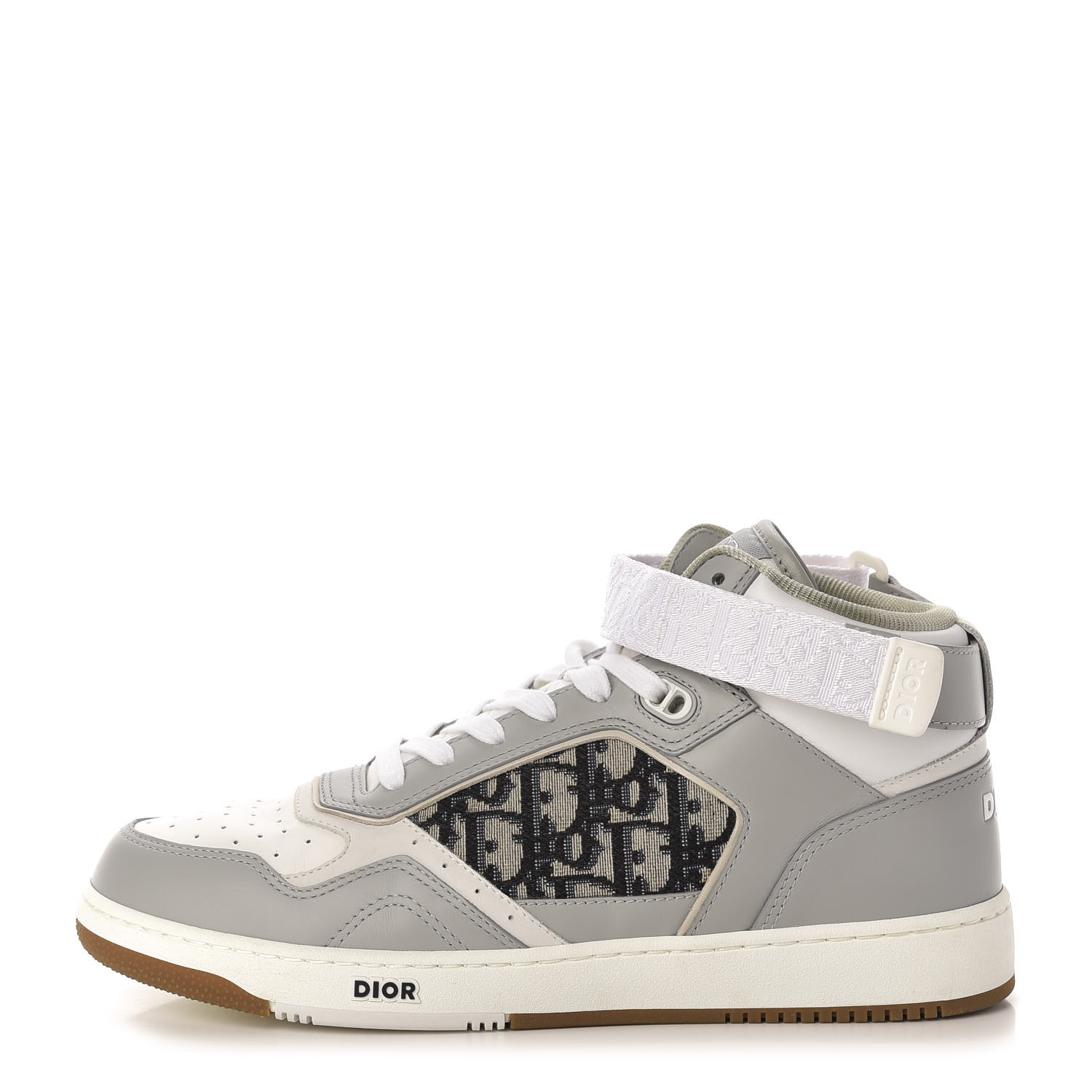 CHRISTIAN DIOR Smooth Calfskin Jacquard Oblique Mens B27 Mid
