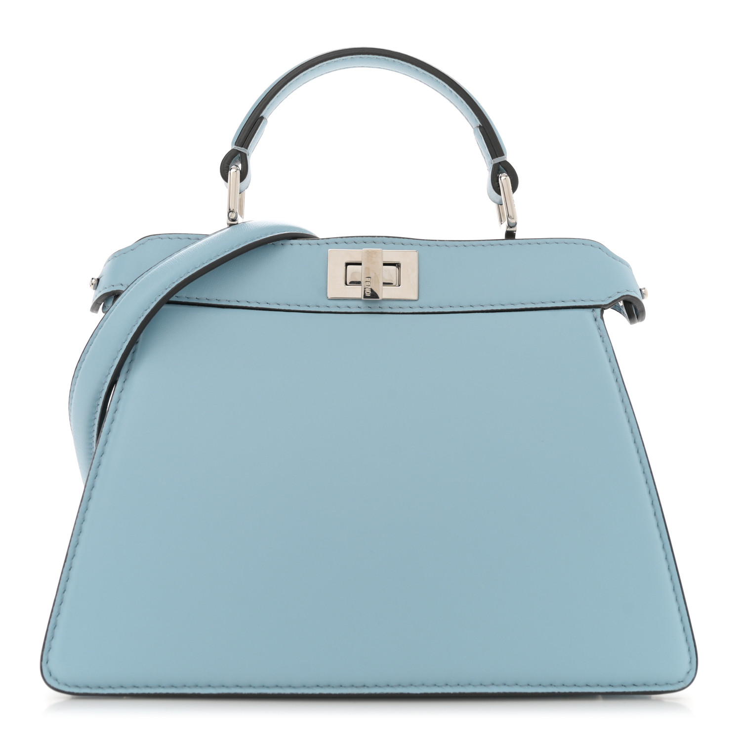 Fendi Aライン　ワンピース38 baby blue vintage Fendi Aライン ワンピース38 baby blue vintage - メルカリ