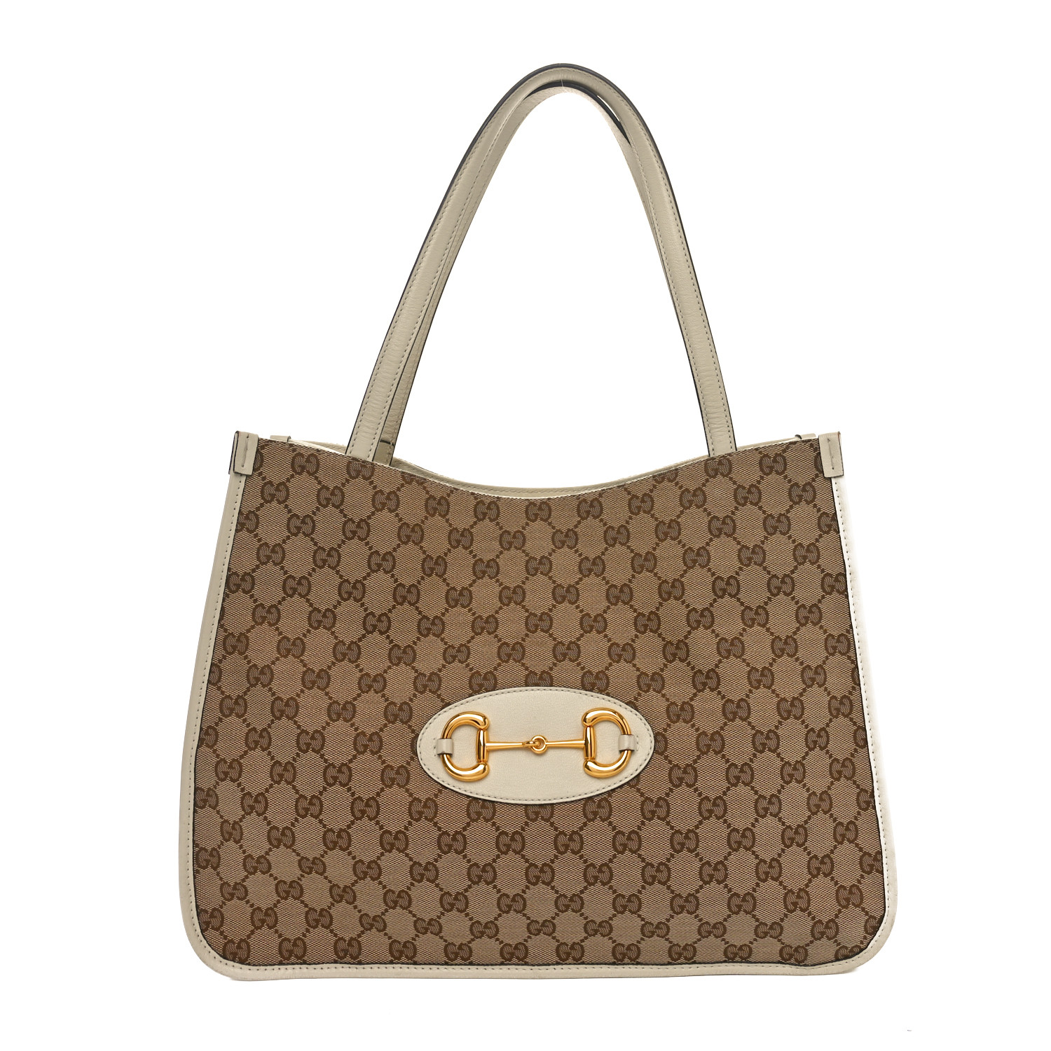 ★Gucci★Horsebit 1955 CGロゴ トートバッグ GUCCI Monogram New Sakai Calfskin Lux Horsebit 1955 Tote