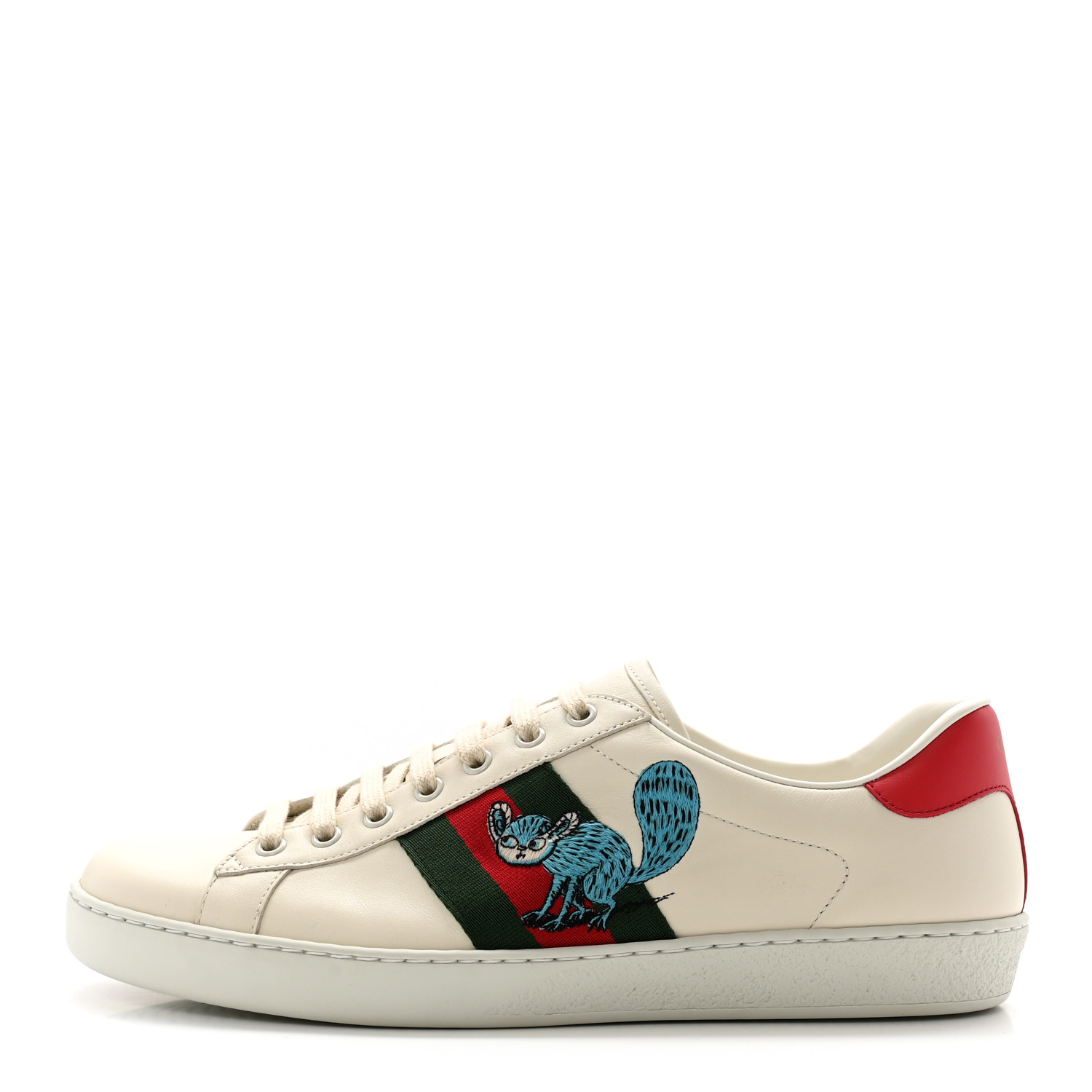 【GUCCI】Freya Hartas スニーカー Gucci Freya Hartas Ace Leather Sneakers - Runway Catalog