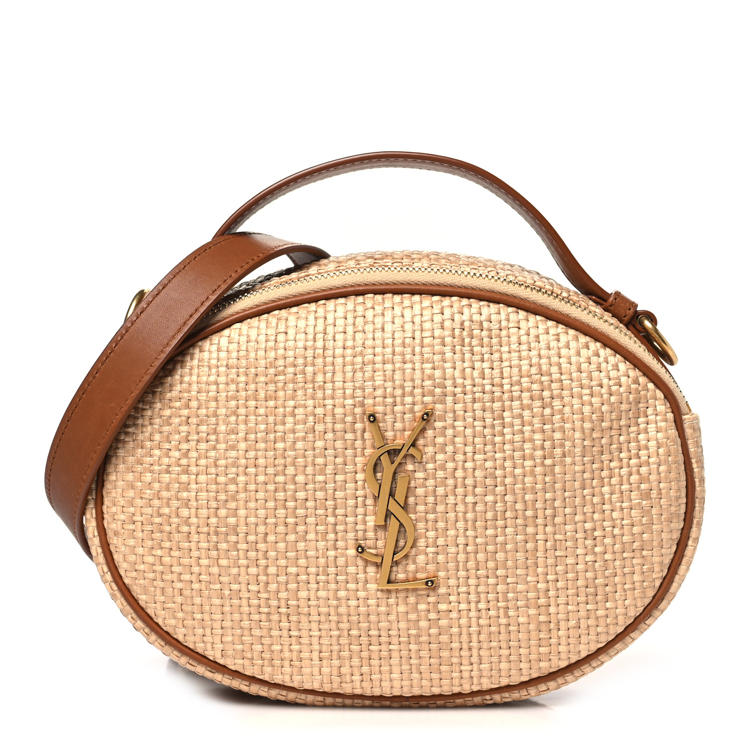 SAINT LAURENT CAMERA BAG ROUND カメラバッグ YSL New Beige Caviar Round Camera Bag - Vintage Lux