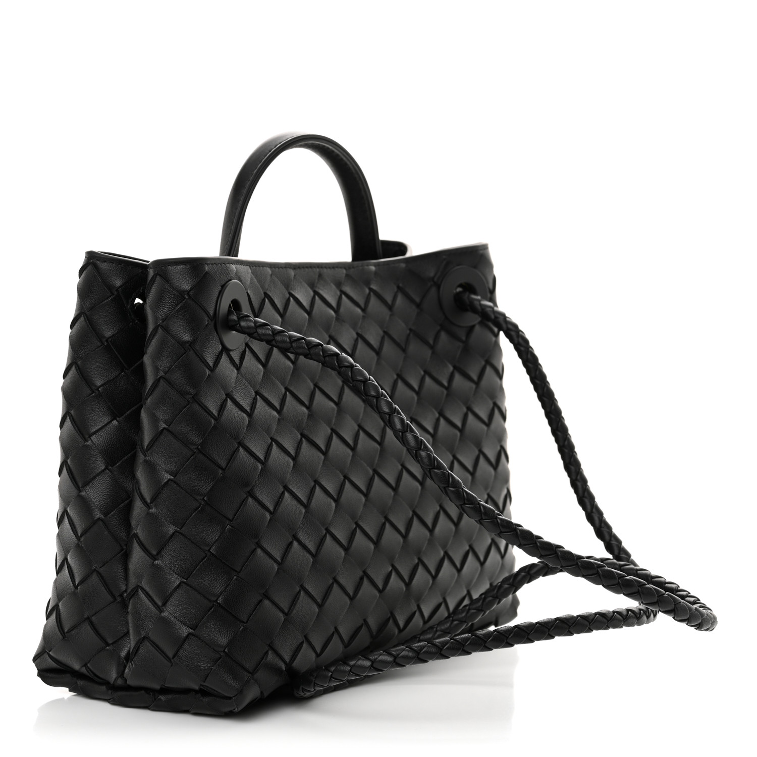 ハンドバッグ Bottega Veneta Andiamo Small Handbag In Intrecciato Nappa BOTTEGA VENETA Nappa Intrecciato Small East West Andiamo