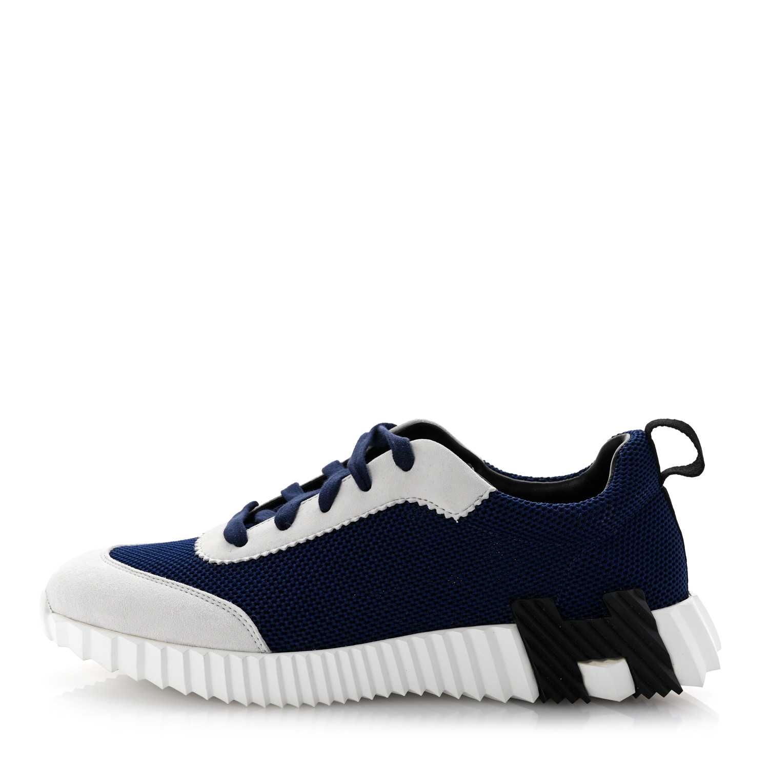 【関税込】Bouncing sneaker Air Mesh Suede Goatskin Bouncing Sneakers 40 Marine