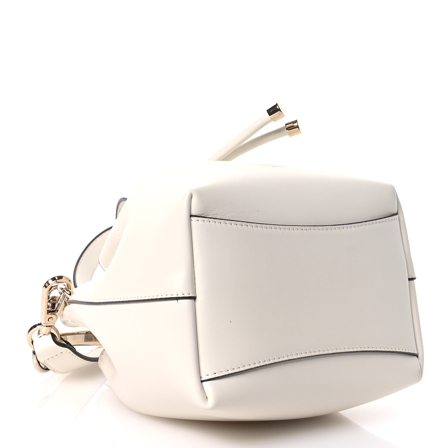 JIMMY CHOO Bon Bon Bucket Bag Latte 1662209 | FASHIONPHILE