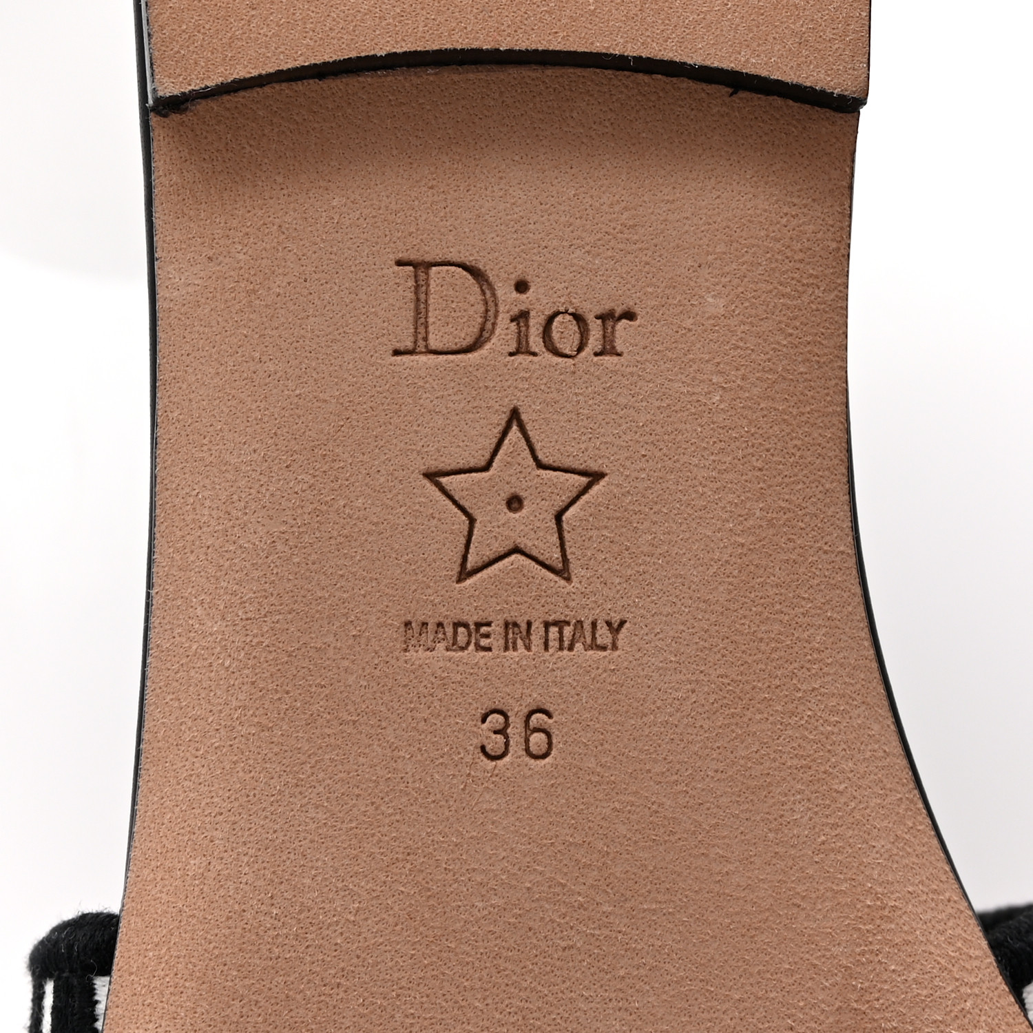 diorミュール36 Christian Dior D-twist Sandals Mules size 36.5 White Leather