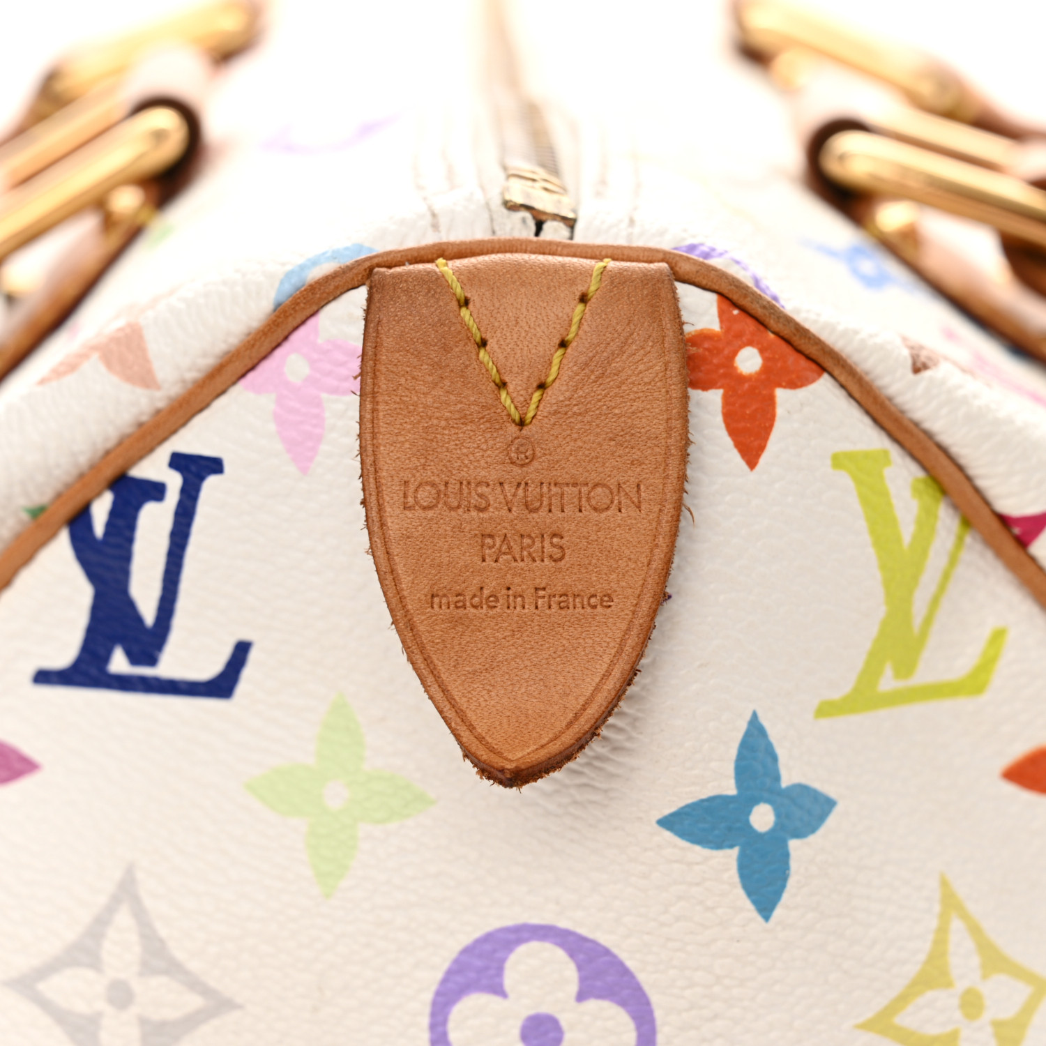 LOUIS VUITTON Monogram Multicolor Speedy 30 White 1540608