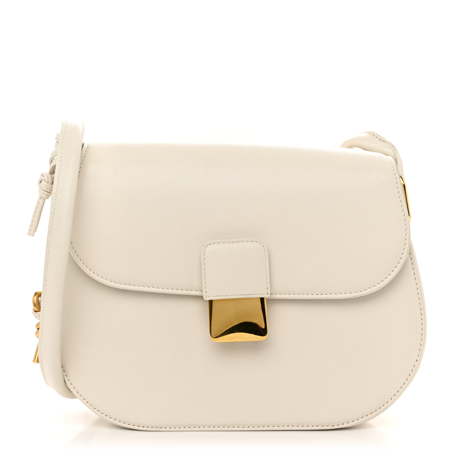 直営店☆BOTTEGA VENETA☆SALE! SMALL DESIREE ショルダーバッグ BOTTEGA VENETA Calfskin Small Desiree Crossbody Bag Chalk
