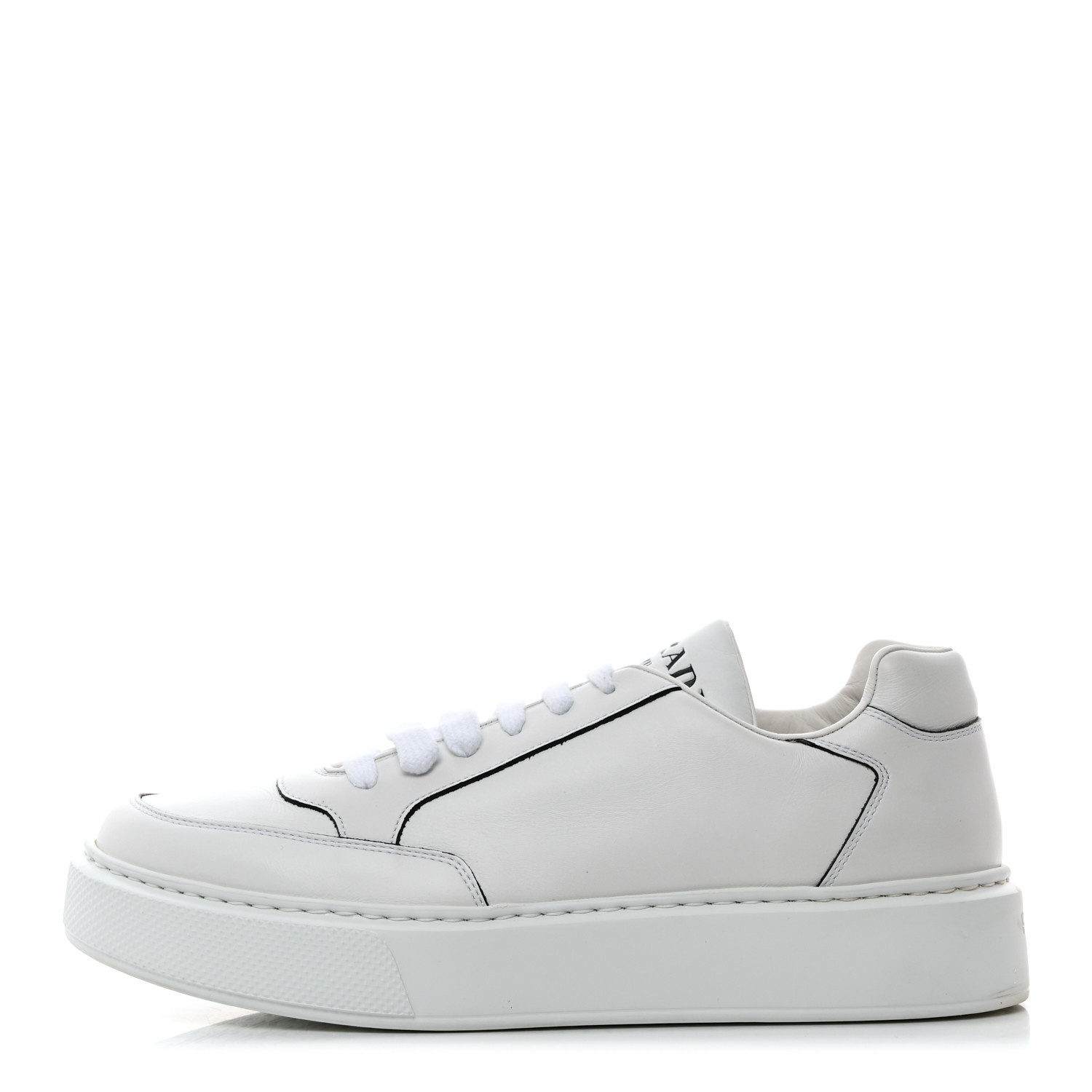 関税・送料込 PRADA Calfskin White スニーカー b0c701bf77ae39f4669320c9f479a7