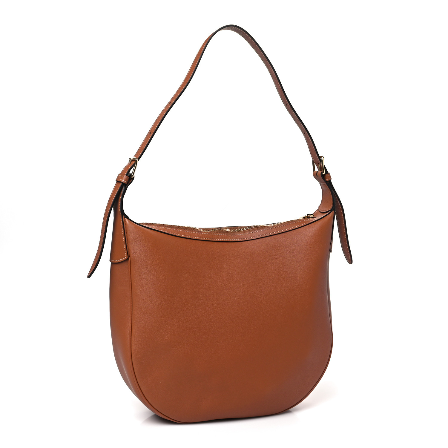 【関税送料込】Celine LARGE HELOISE SHOULDER BAG CELINE Calfskin Triomphe Heloise Shoulder Bag Tan 1378281