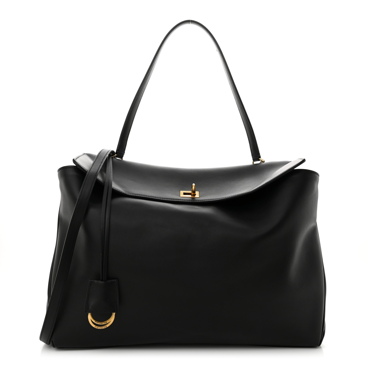 バッグ・カバンその他 Balenciaga Smooth black calfskin Large Rodeo bag Women's Rodeo Shoulder Bag in Black | Balenciaga US