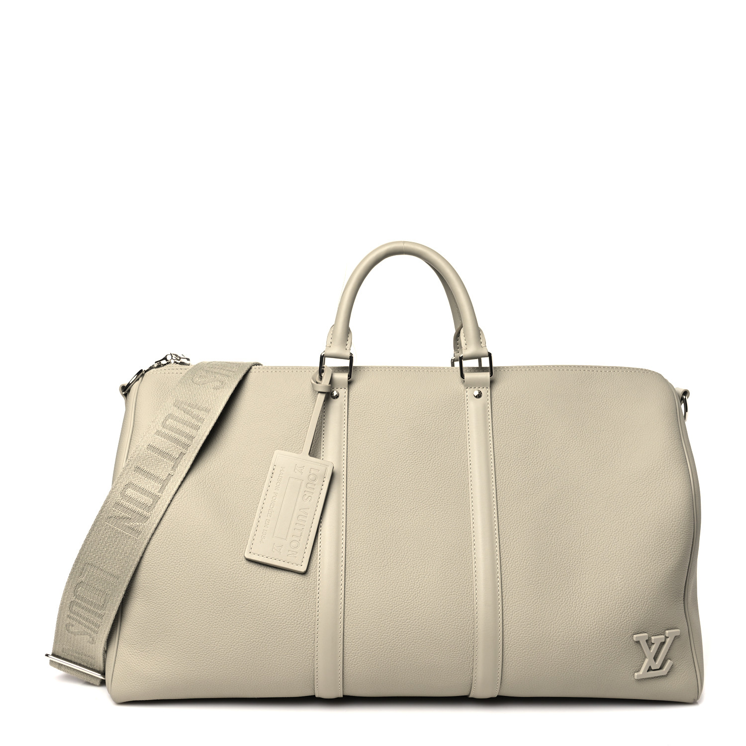 【スリムでエレガント】LOUIS VUITTON★KEEPIT WAIST★バッグ LOUIS VUITTON Grained Calfskin Aerogram Keepall Bandouliere