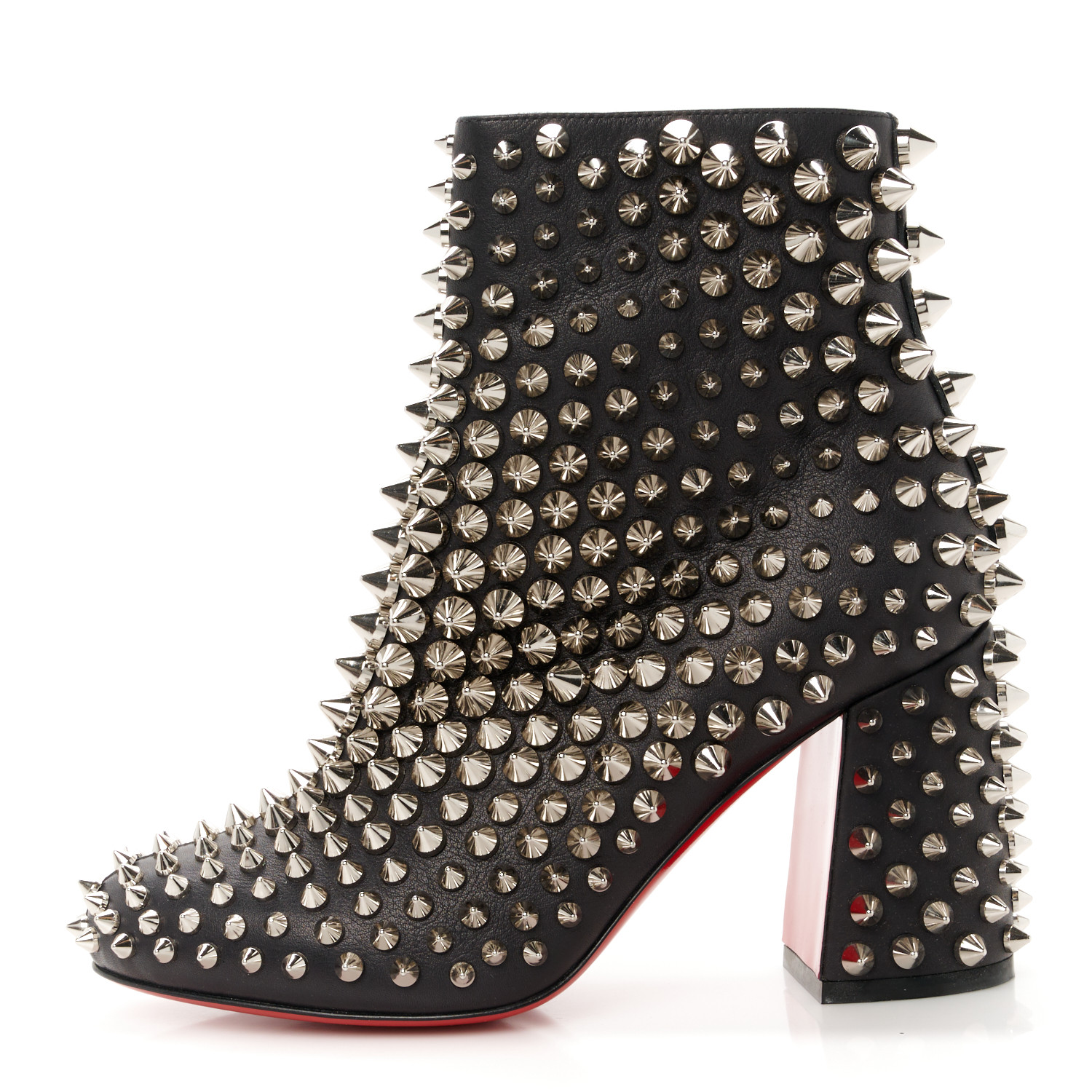 Christian Louboutin - studs boots , 刺激 699dcf05512fbd9dde34232647510b