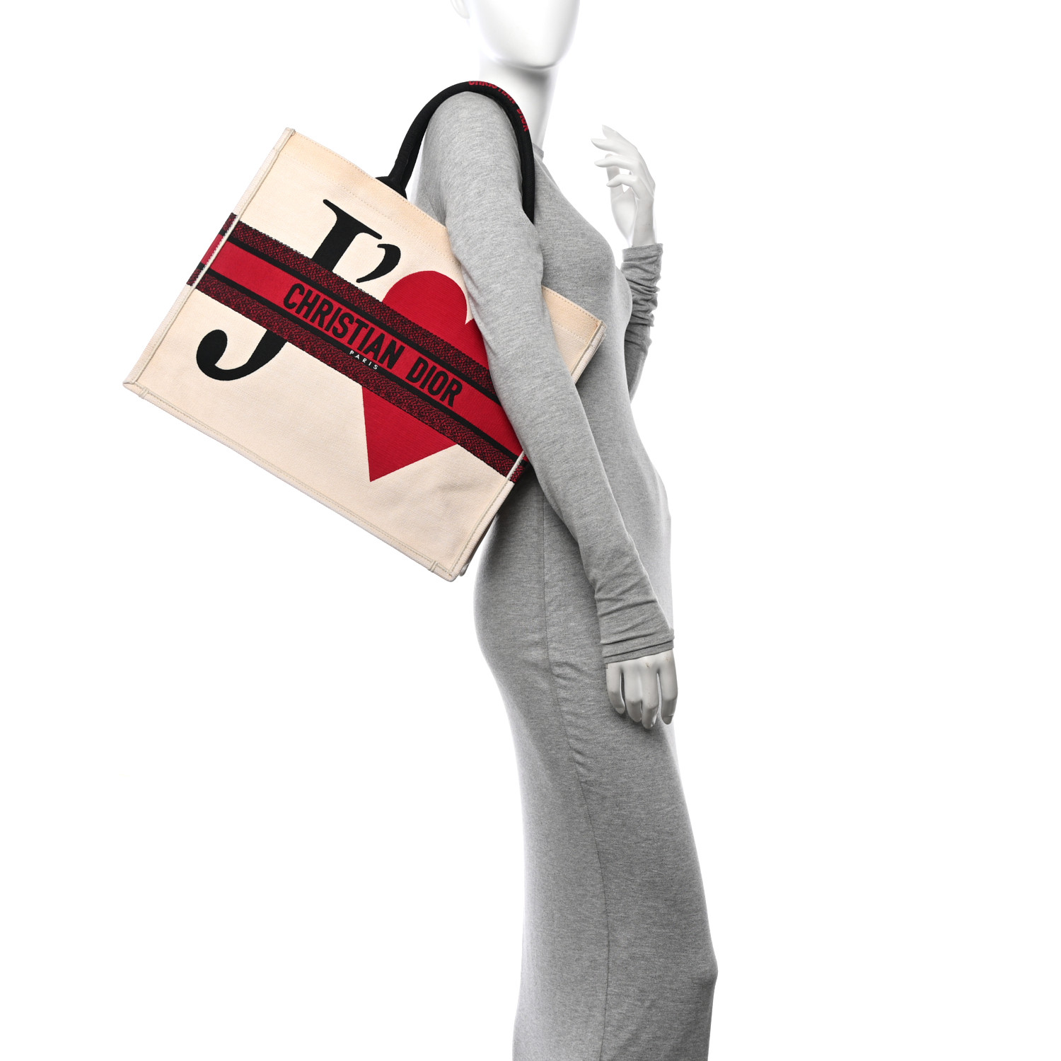 CHRISTIAN DIOR Canvas DiorAmour Chinese Valentines Je T'aime