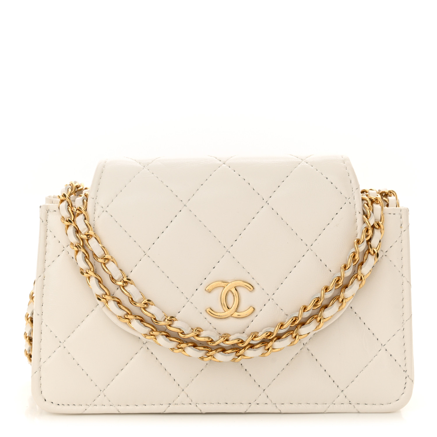 CHANEL ホワイト キルティング エスパドリーユ 37 CHANEL ホワイト キルティング エスパドリーユ 37
