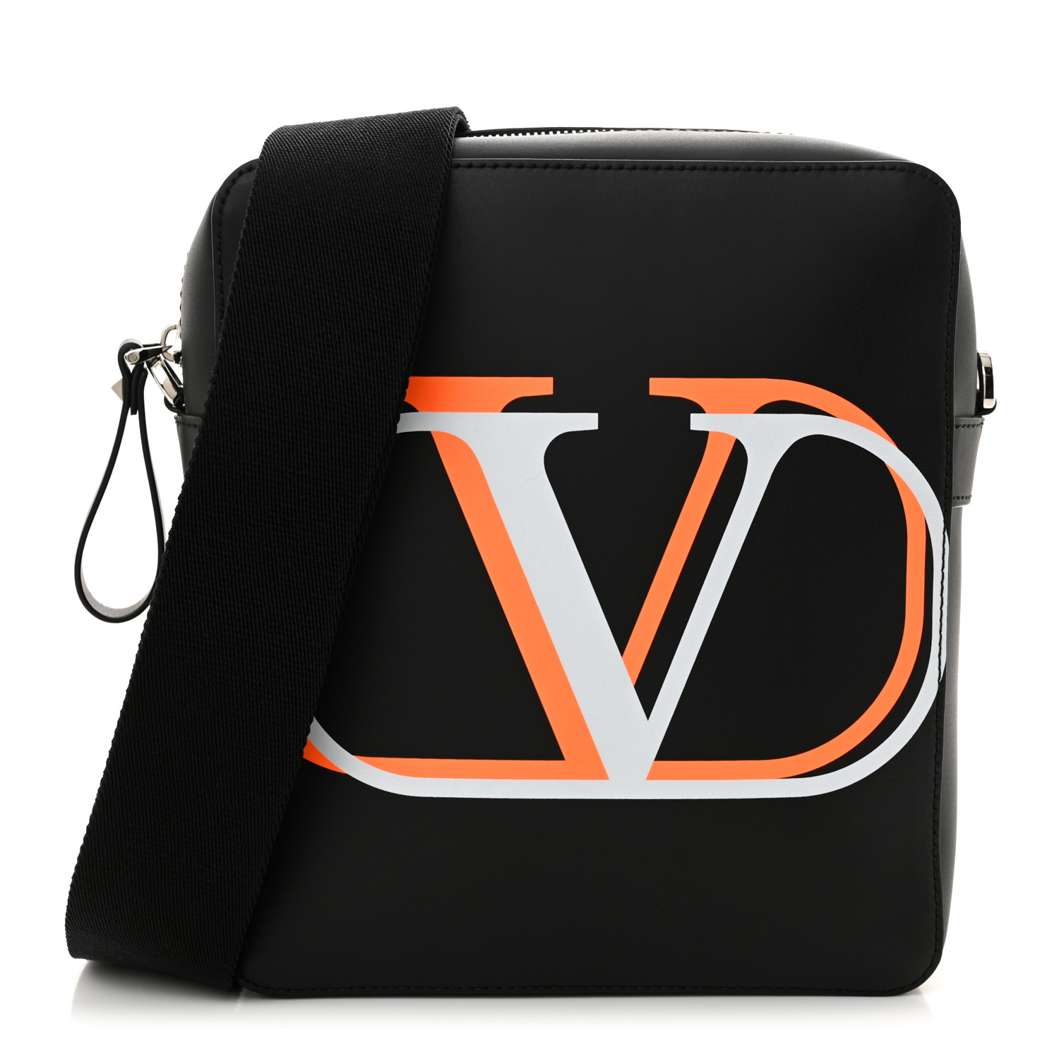 VALENTINO GARAVANI VLOGO ぺブル加工レザー メッセンジャー d1f245427a897daa581468e709f0a2