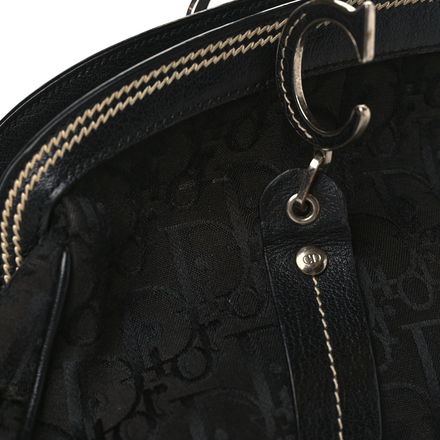 【ヴィンテージ】Rank:A☆Dior BLACK モンテイン スモール BAG Christian Dior 2003 Street Chic Columbus Avenue Cargo