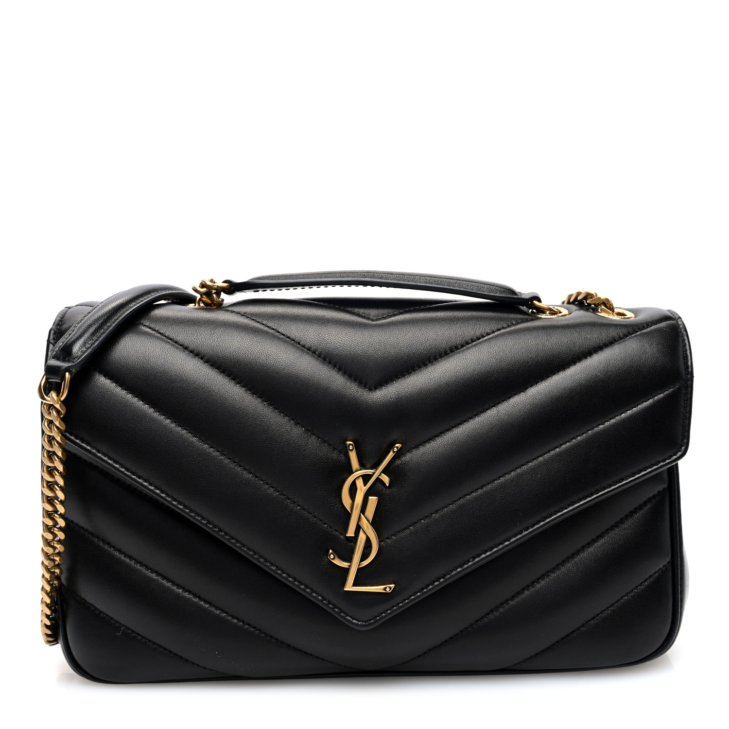 【関税・送料込】Saint Laurent LOULOU LARGE マトラッセ 黒 LOULOU large in MATELASSÉ lambskin | Saint Laurent | YSL US