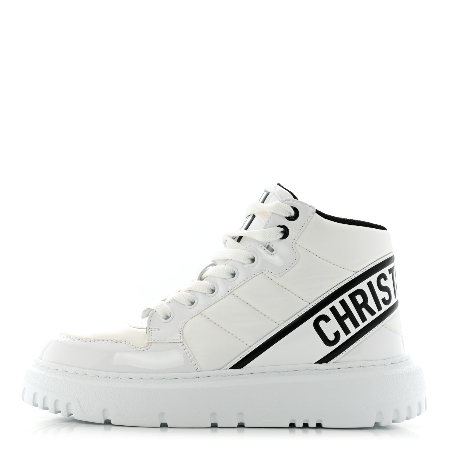 CHRISTIAN DIOR Nylon Fabric Womens D-Player High Top