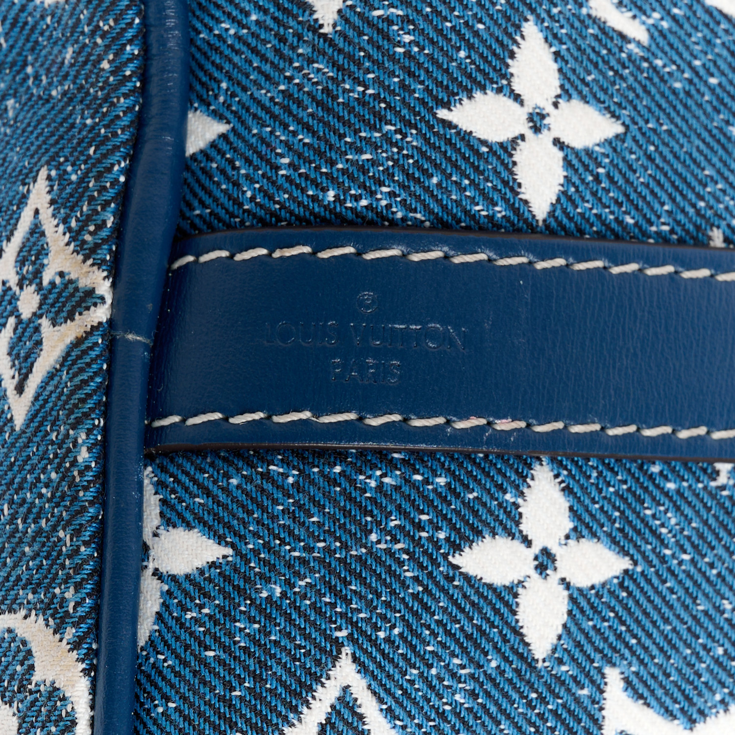 ルイ・ヴィトン LOUIS VUITTON Monogram Jacquard Denim Speedy Bandouliere 25