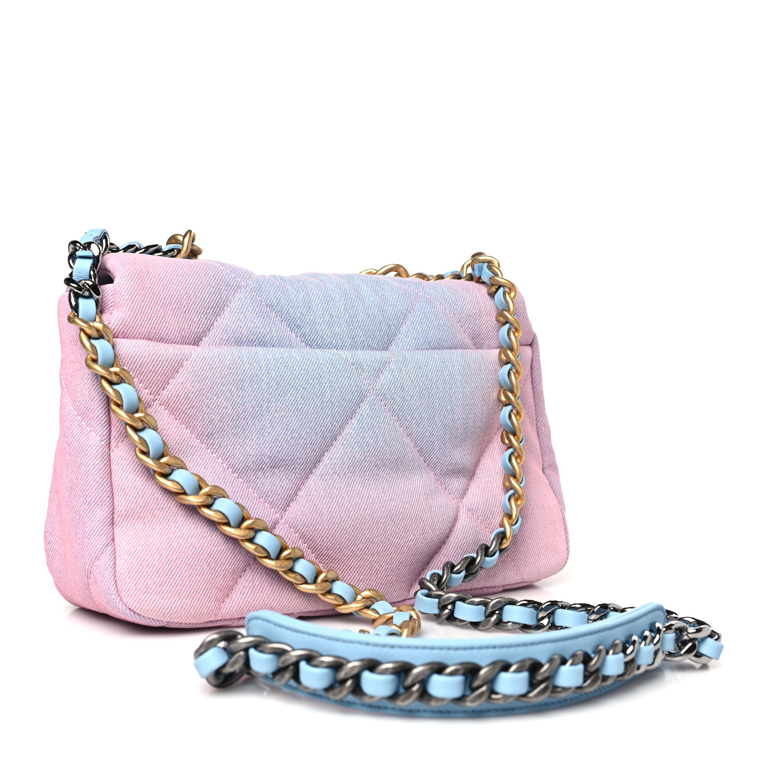 Chanel Jersey Chanel 19 Waist Bag Price CHANEL Denim Quilted