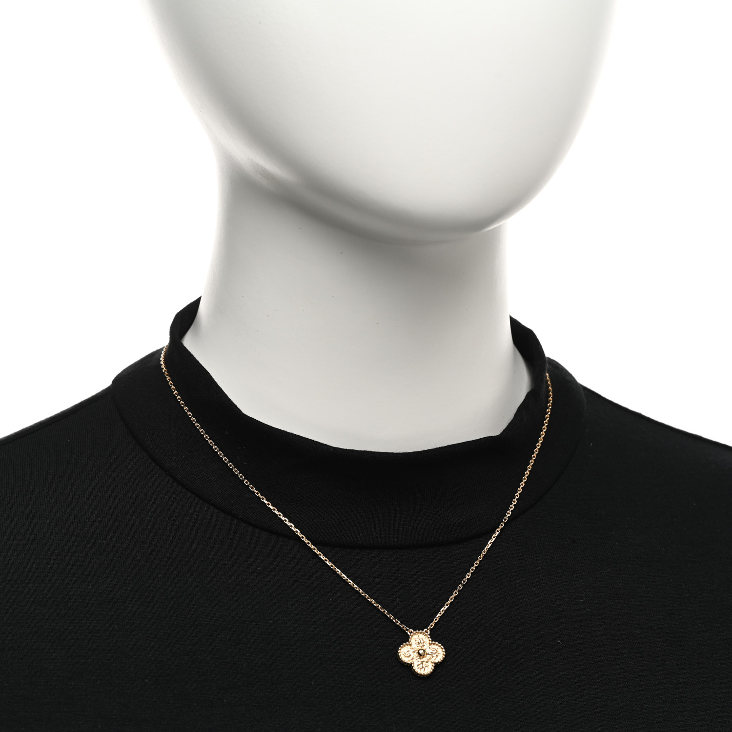 素敵【Van creef&Arpels】Vintage Alhambra ギヨシェ ペンダント 素敵【Van creef&Arpels】Vintage Alhambra ギヨシェ ペンダント