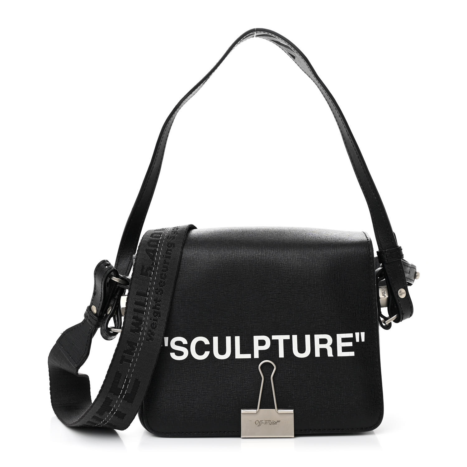 Off-White Sculpture Binder Clip ショルダー/斜め掛け Off-White White Sculpture Binder Clip Bag Off-White