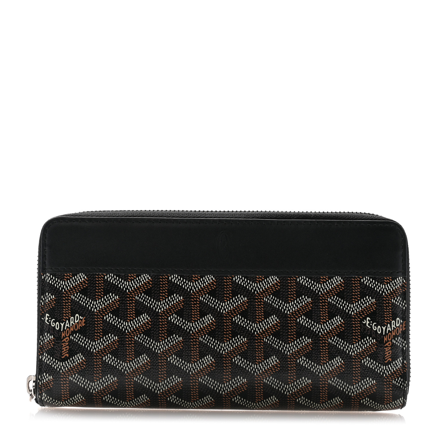 GOYARD マティニョンGM ウォレット GOYARD Goyardine Matignon Zip Around GM Wallet Black 1615464