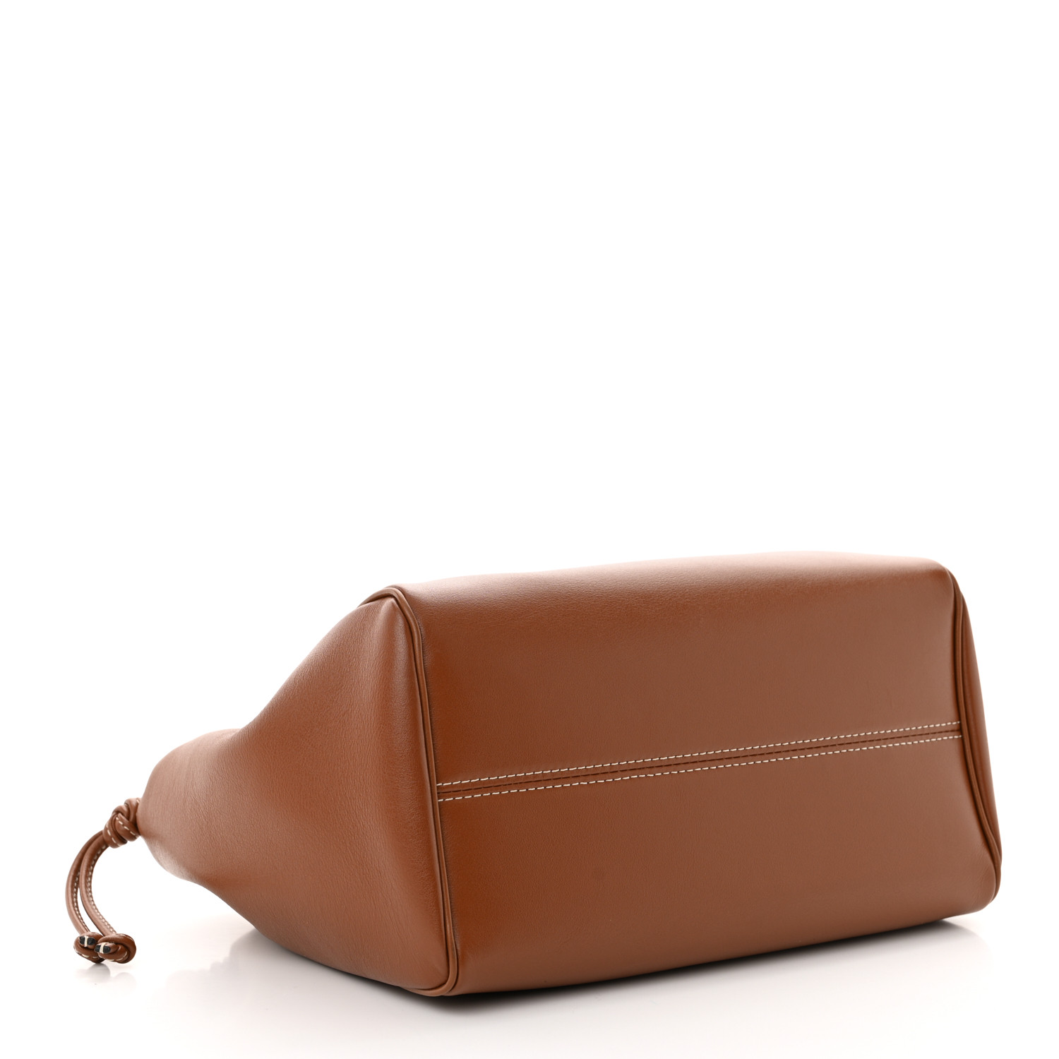 CELINE Smooth Calfskin Cuir Small Triomphe Cabas Drawstring