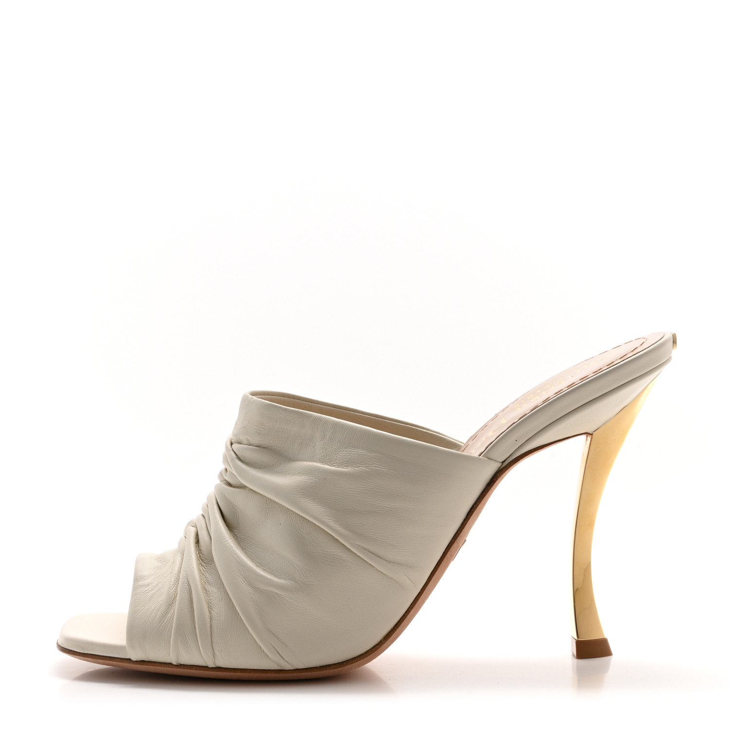 サンダル・ミュール DIOR 25SS Off-White Dway Mule KCQ209HCS 84W DIOR Dway Heeled Mule Embroidered Cotton And Multicolored White