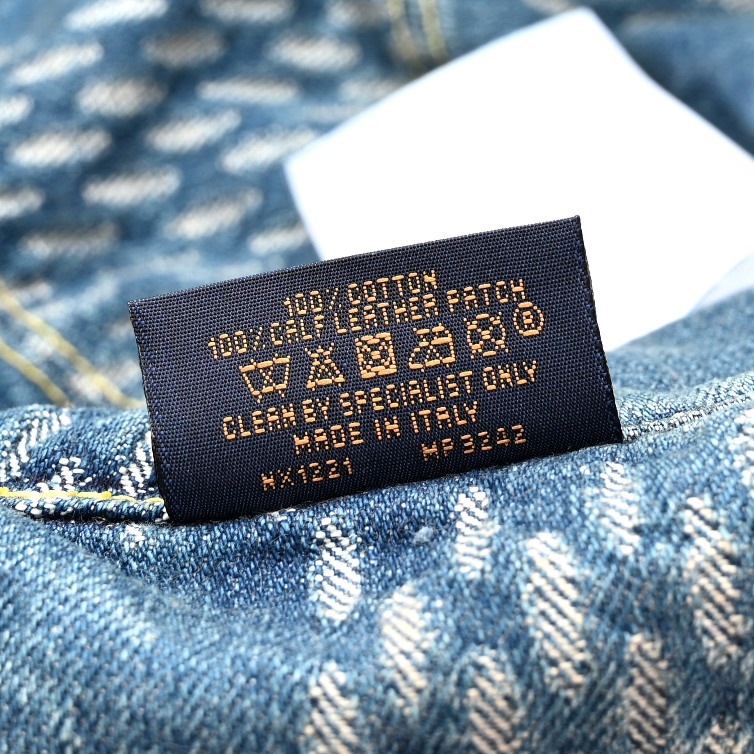 LOUIS VUITTON x NIGO Monogram Denim LV Made Bucket Hat M