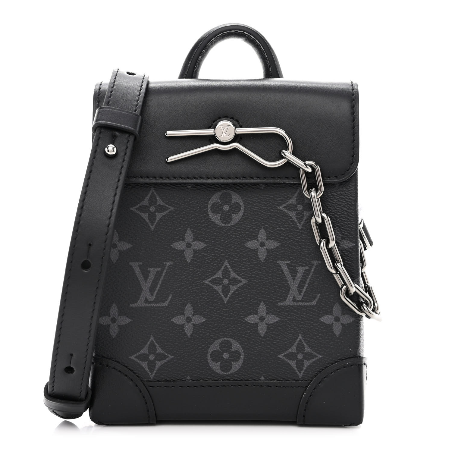 Louis Vuitton ナノスティーマー LOUIS VUITTON Monogram Eclipse Nano Steamer 1452792