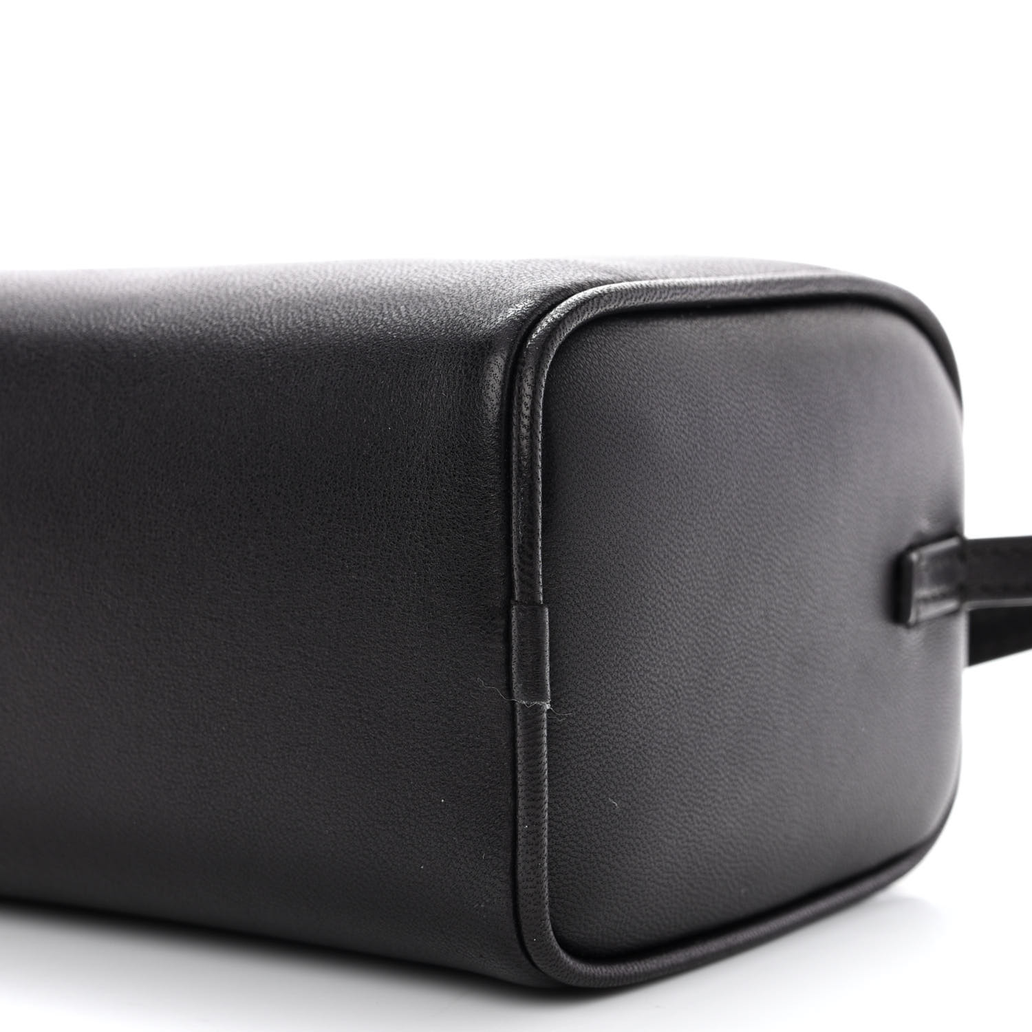 上質★THE ROW 90's dark grey nappa leather bag The Row Round 90's Bag in Davy's Grey ANS | FWRD