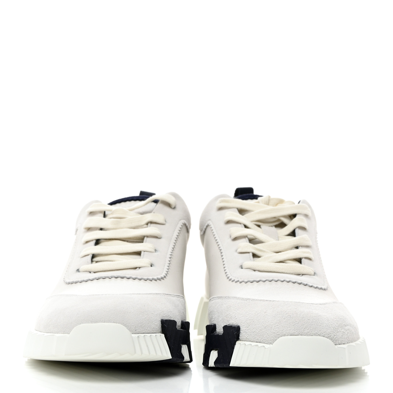★Hermes★Bouncing Sneakers Calfskin Suede Goatskin★Blanc 7b9c5b24fa3efeaca3f94034cf8d8c
