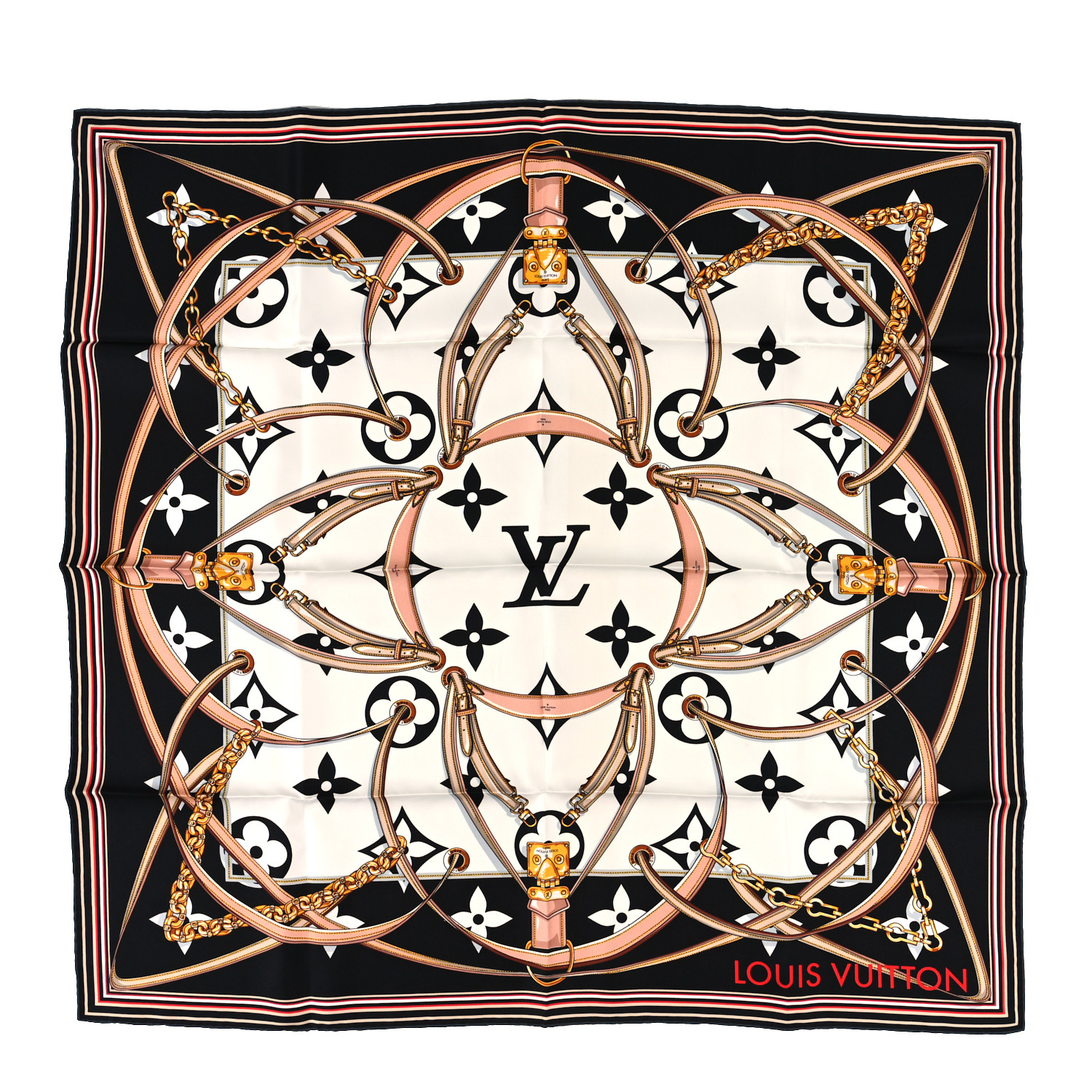 LOUIS VUITTON ルイヴィトン ウィリアム　ウィルソン シルクスカーフ LOUIS VUITTONスカーフWilliam Wilson シルク100%