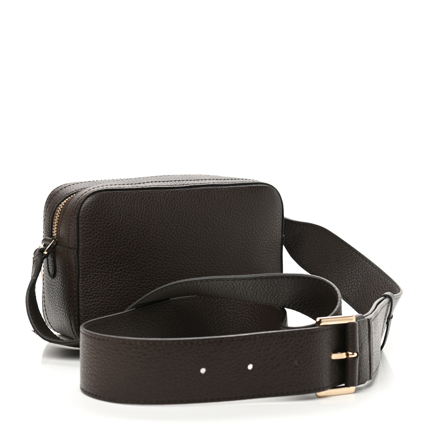 JIMMY CHOO Pegasi Camera Crossbody Bag Chocolate 1032399