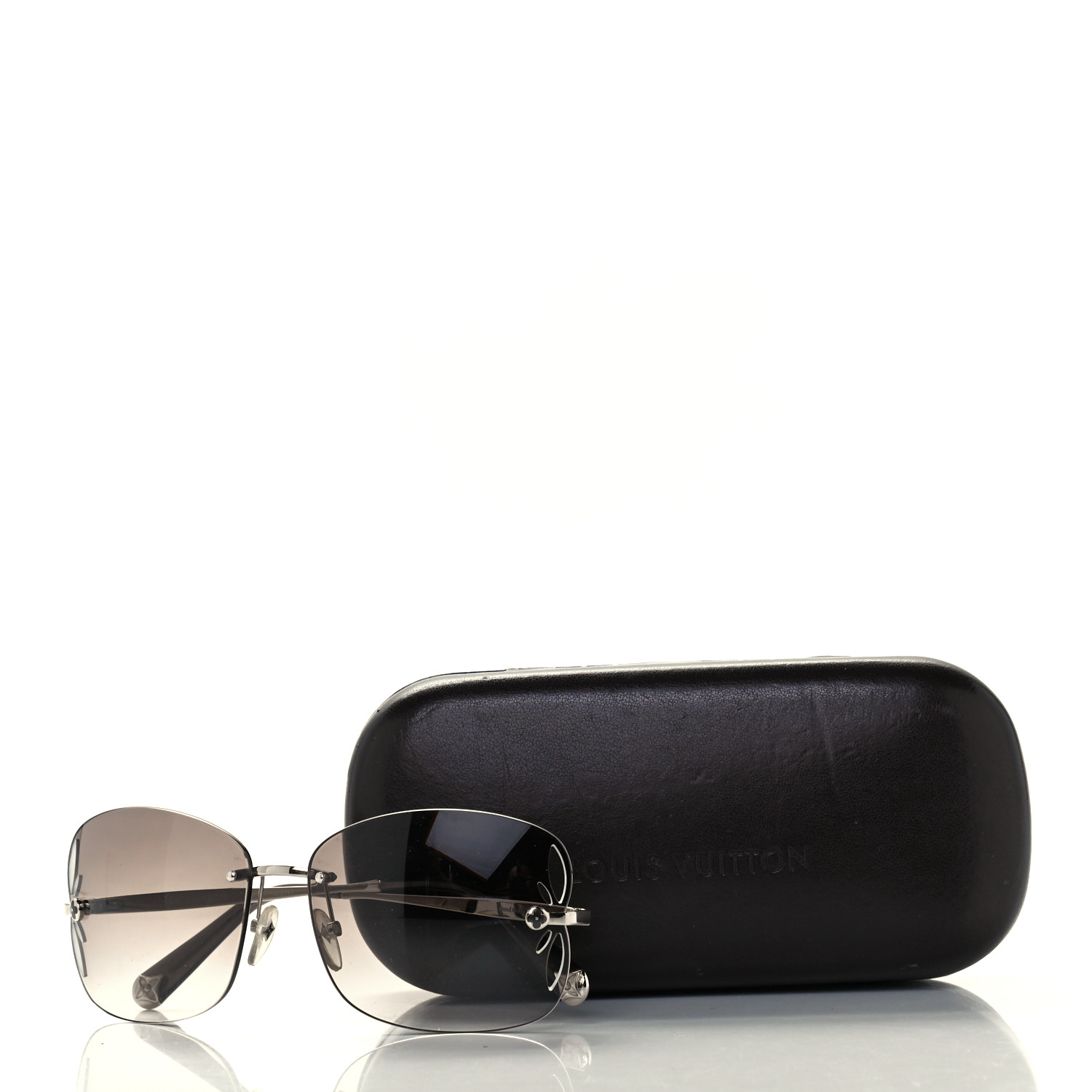 LOUIS VUITTON sunglasses モノグラム リリー 付属品 LOUIS VUITTON Lily Glitter Sunglasses Dark Grey 18194
