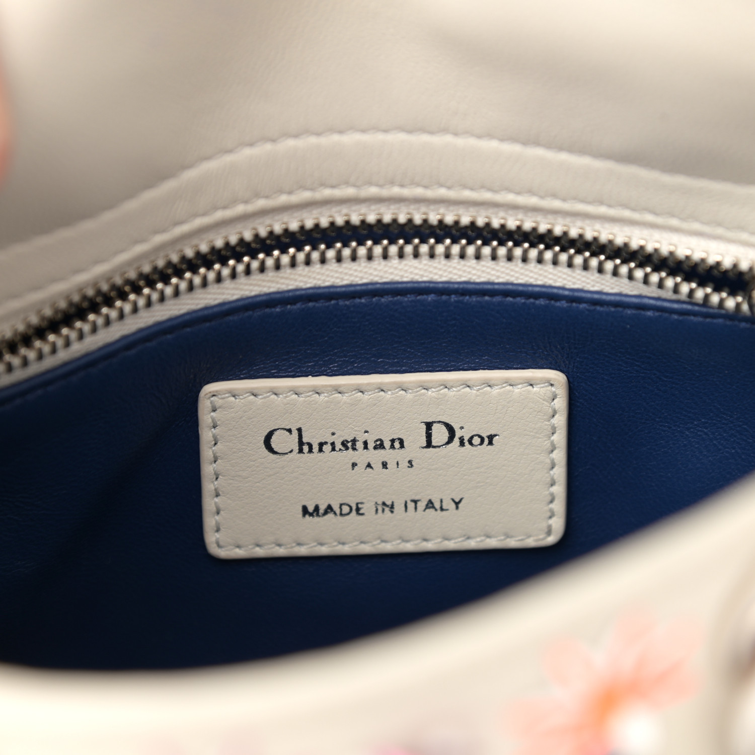 サクラコ【美品】Christian Dior 手袋 サイズ7 Shoulder Strap with Ring Purple and Black Check'n'Dior