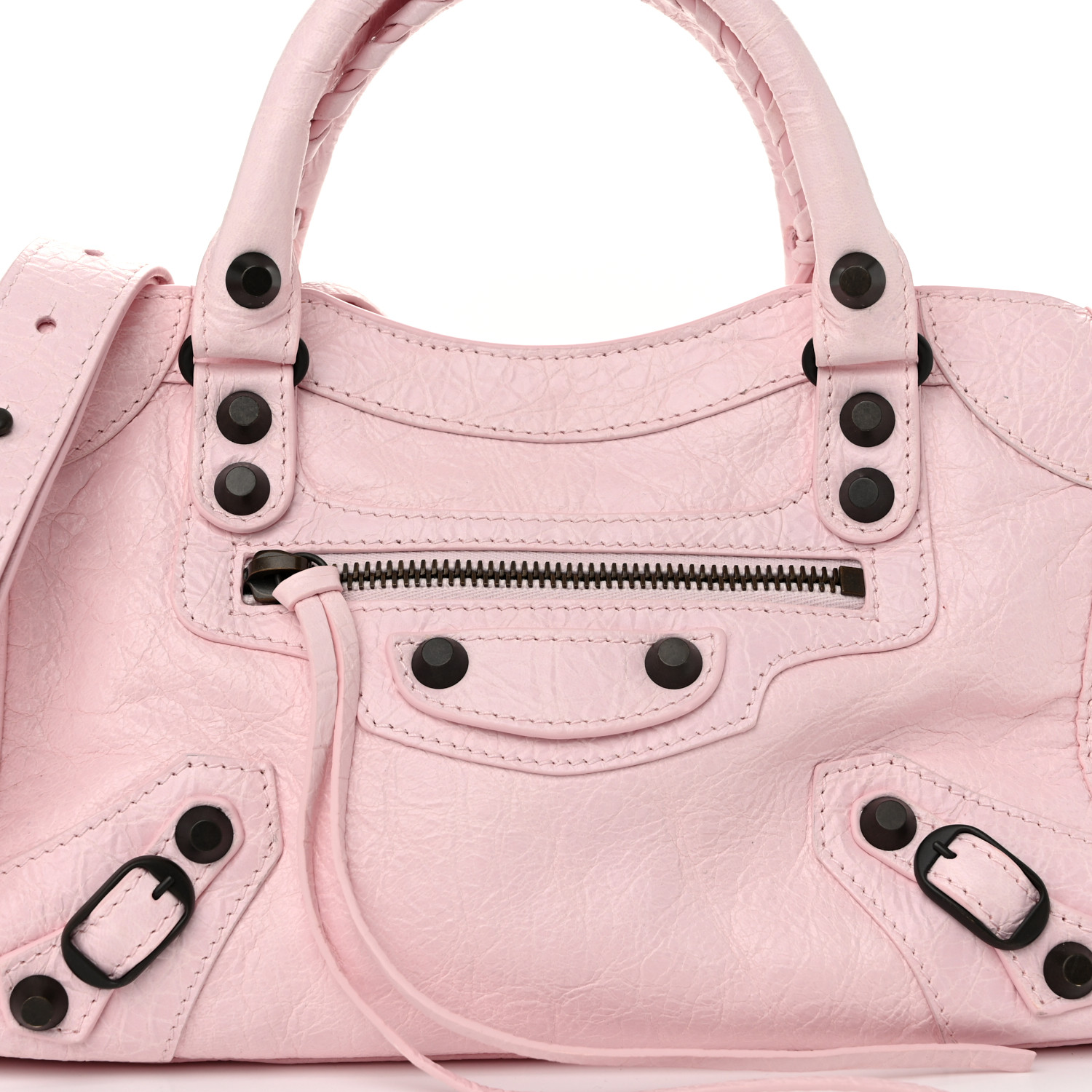 ◆BALENCIAGA◆Le City T Arena Storico レザー バッグ ピンク BALENCIAGA Arena Storico Classic Hardware Medium Le City