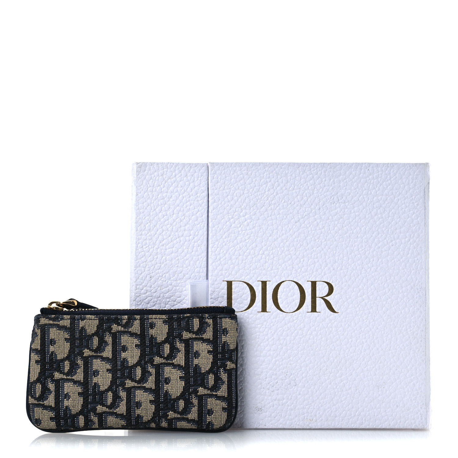 Dior ♡ Vintage Key case Christian Dior Egg Black Monogram Canvas 4-Key Case Holder