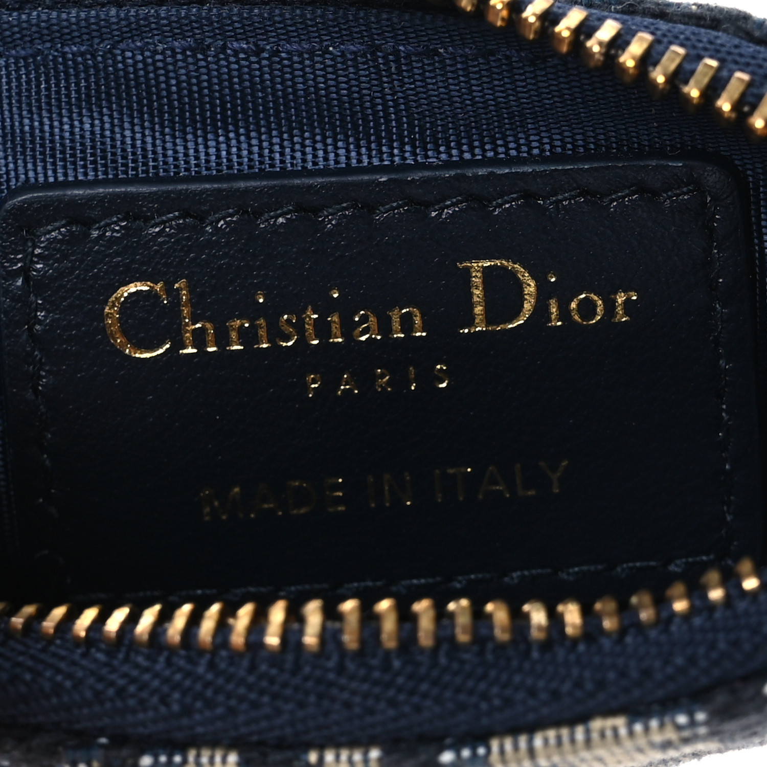 Christian Dior ♡ Vintage ♡ Key case CHRISTIAN DIOR Oblique Key Case Blue 1688583 | FASHIONPHILE