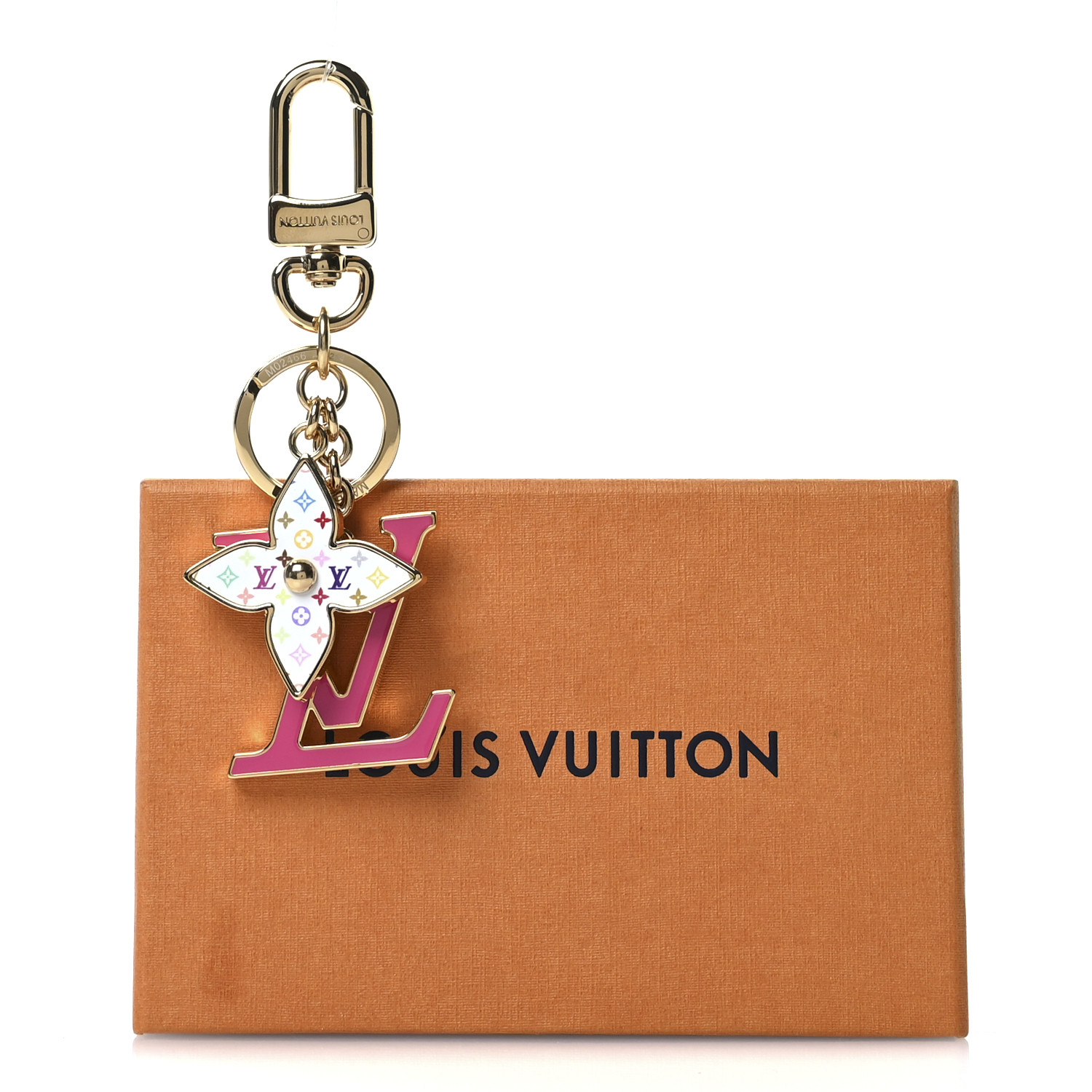 【ルイヴィトン】アイコニック モノグラム キーホルダー LV x TM LV x TM LV Iconic Monogram Multicolor Key Holder S00 - Women