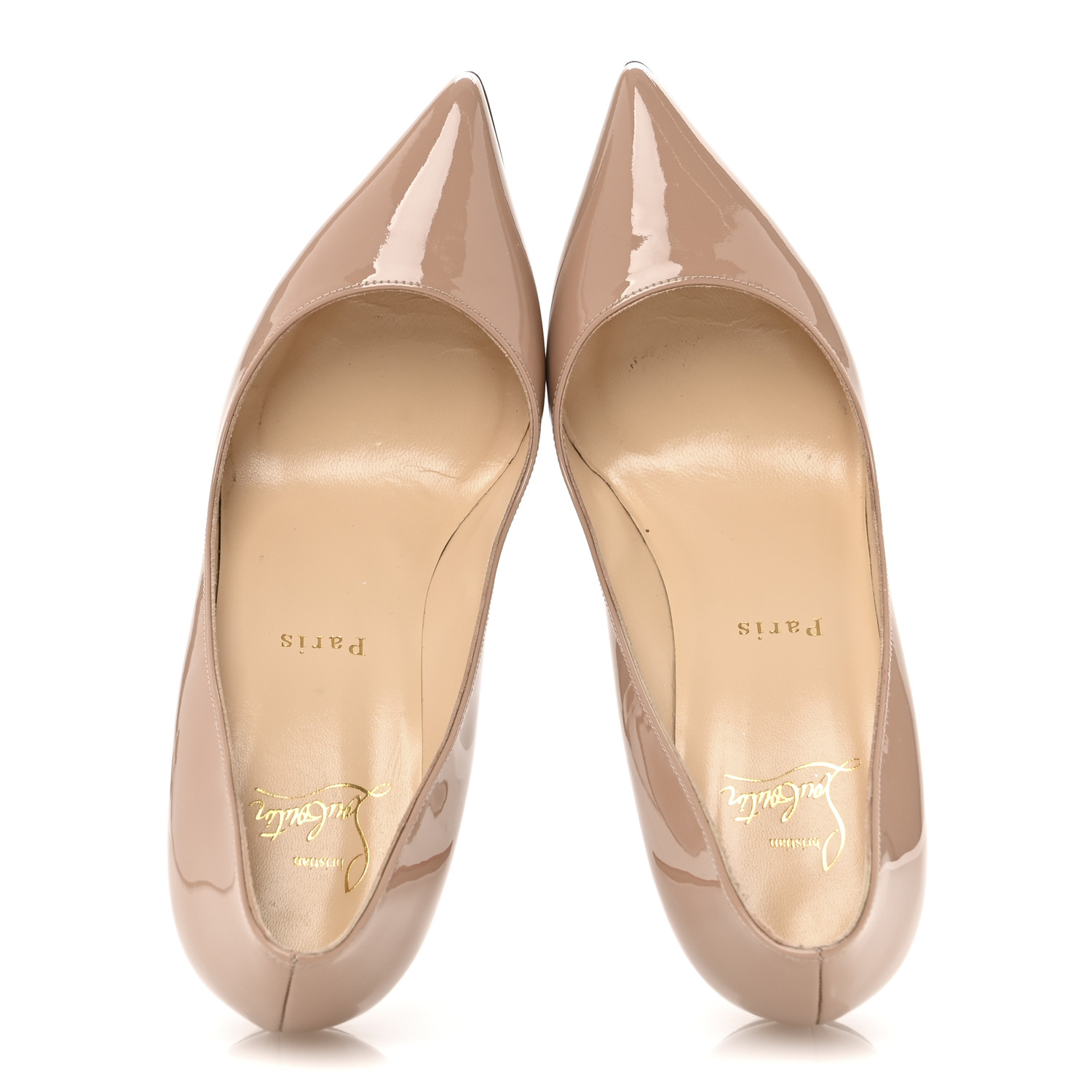 ルブタン【箱無し特価】Pigalle 85 パンプス Nude Christian Louboutin | Pigalle 85 nude patent pump | Savannahs