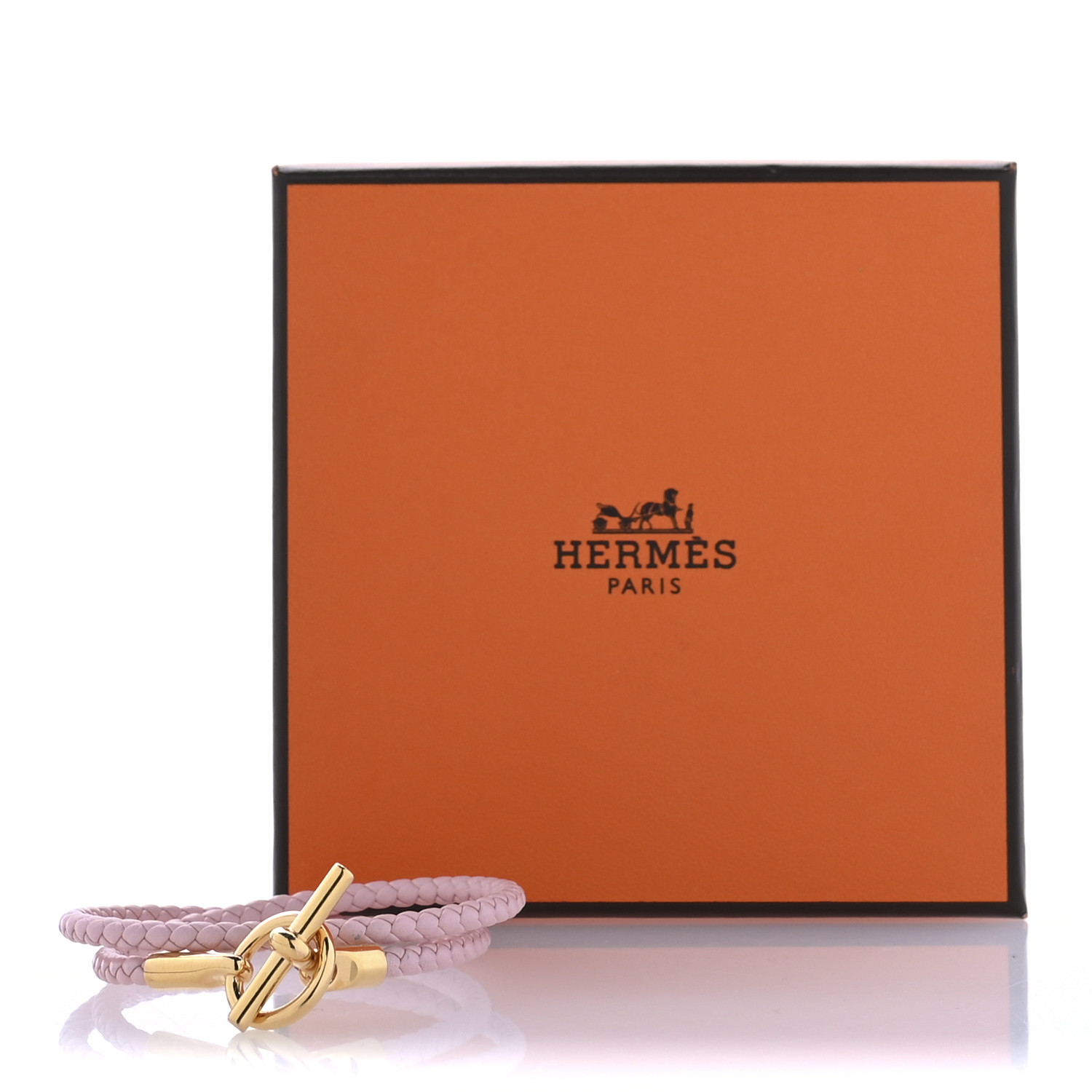 【HERMES】Glenan Double Tour グレナンダブル★Rose Gold Glenan Double Tour bracelet | Hermès USA