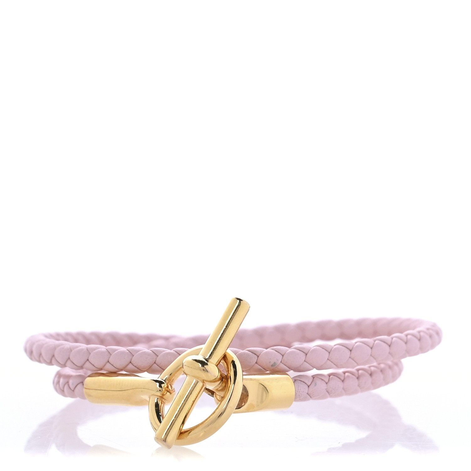 HERMES ブレスレット Glenan Double Tour ローズゴールド Glenan Double Tour bracelet | Hermès USA