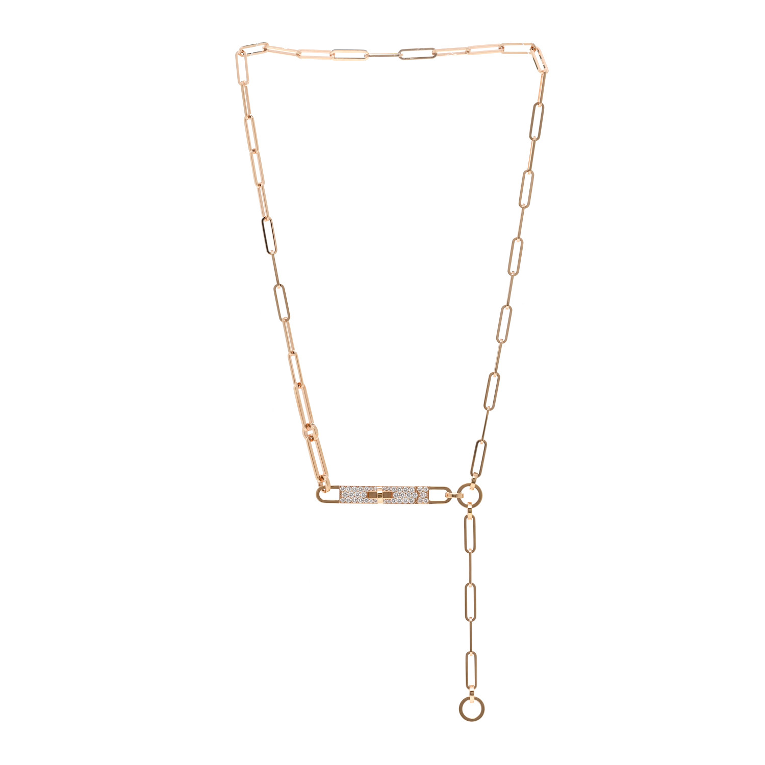 HERMES（エルメス）- Collier cravate Kelly Chaine PM Collier cravate Kelly Chaîne, petit modèle | Hermès Canada