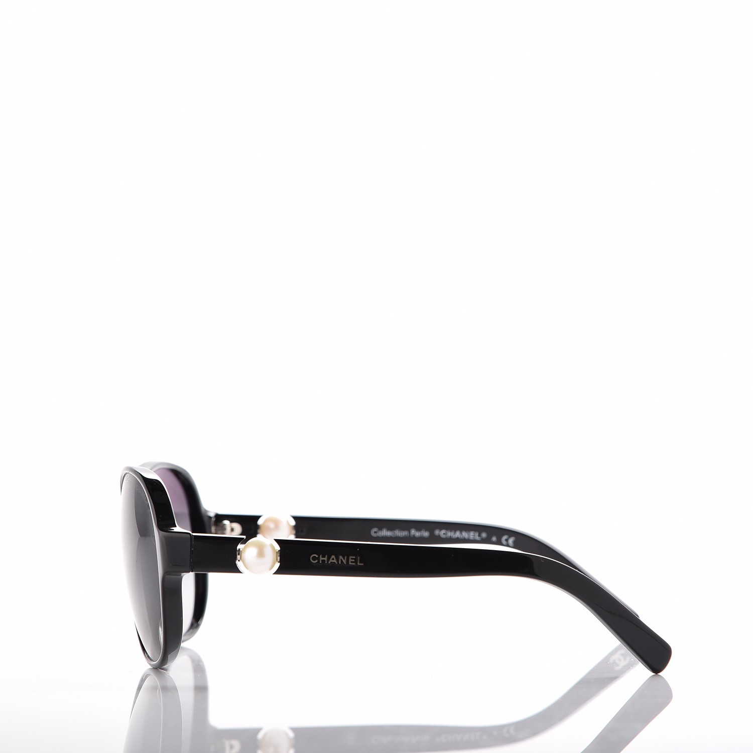 CHANELシャネル フェイクパール サングラス 5131-H-A CHANEL CC Pearl Sunglasses 5131-H-A Black 216169 | FASHIONPHILE
