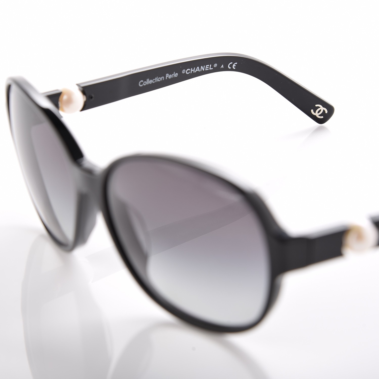 CHANELシャネル フェイクパール サングラス 5131-H-A CHANEL CC Pearl Sunglasses 5131-H-A Black 216169 | FASHIONPHILE