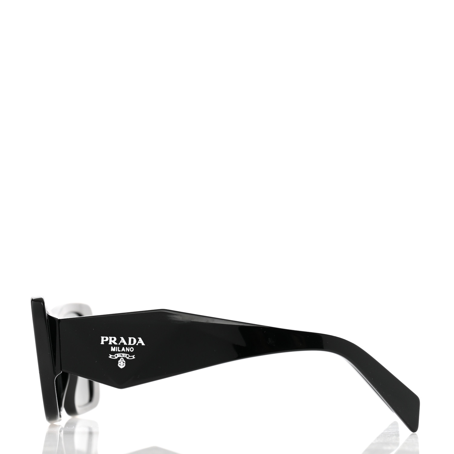 PRADA Acetate Symbole Sunglasses SPR 08Y Black 1641564