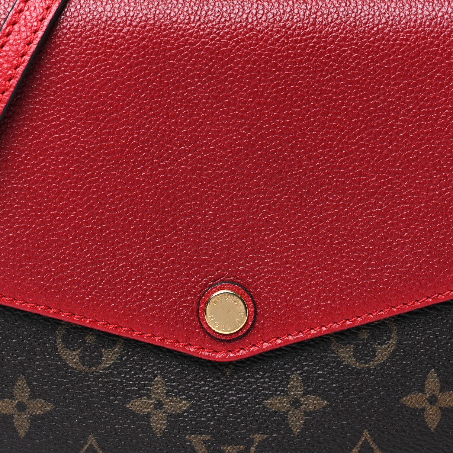 ルイヴィトン モノグラム ルイ ヴィトン Louis Vuitton 二つ折り財布 ポルトフォイユルー